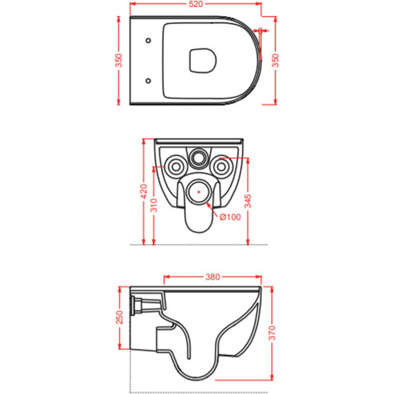 Унитаз подвесной безободковый ArtCeram The One THV001 01 00 bi, Цвет производителя: белый фото 8