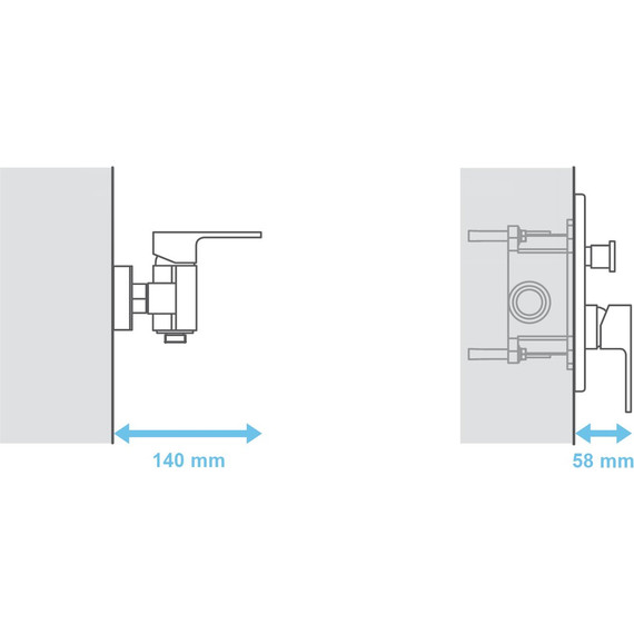 Скрытая часть Ravak R-box RB 070.50 X070052 - 3 Скрытая часть Ravak R-box RB 070.50 X070052 фото 3