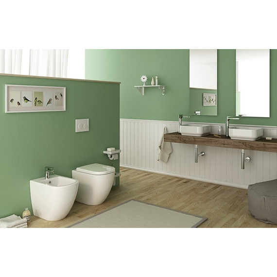 Биде напольное ArtCeram Faster FSB002 01 00 bi*1 фото 2