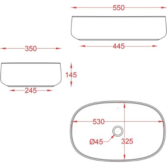 Раковина-чаша ArtCeram Cognac 55 см COL003 17 34 цвет матовый черный, Saniglaze - 2 Раковина-чаша ArtCeram Cognac 55 см COL003 17 34 цвет матовый черный, Saniglaze фото 2