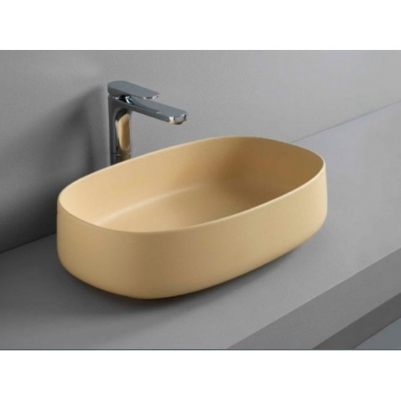 Раковина-чаша ArtCeram Cognac 55 см COL003 12 00 giallo zinco фото 2