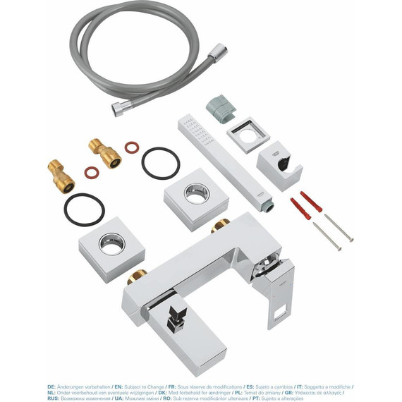 Смеситель для ванны Grohe Eurocube 23141000 фото 5