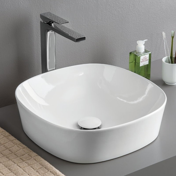 Раковина-чаша ArtCeram Ghost 40 см GHL001 01 00 bi*0 - 2 Раковина-чаша ArtCeram Ghost 40 см GHL001 01 00 bi*0 фото 2