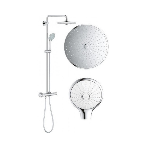 Душевая стойка с термостатом Grohe Euphoria System 260 27296002 - 3 Душевая стойка с термостатом Grohe Euphoria System 260 27296002 фото 3
