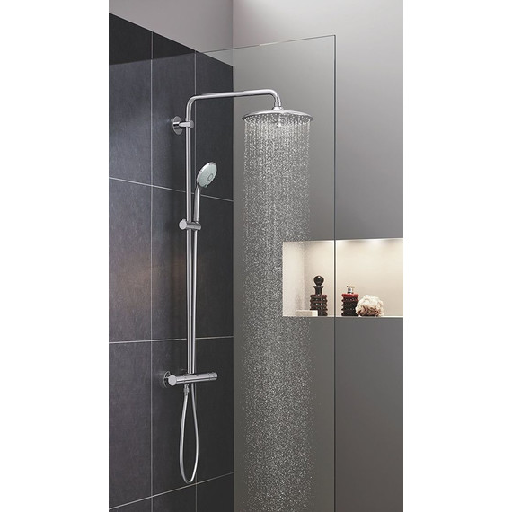 Душевая стойка с термостатом Grohe Euphoria System 260 27296002 - 2 Душевая стойка с термостатом Grohe Euphoria System 260 27296002 фото 2