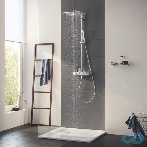 Душевая стойка с термостатом Grohe Euphoria SmartControl System 310 DUO 26508000 - 4 Душевая стойка с термостатом Grohe Euphoria SmartControl System 310 DUO 26508000 фото 4
