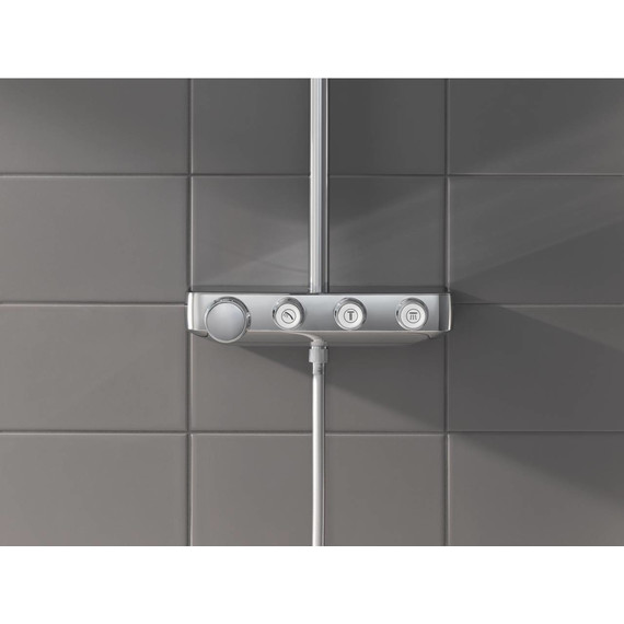 Душевая стойка с термостатом Grohe Euphoria SmartControl System 310 DUO 26508000 - 6 Душевая стойка с термостатом Grohe Euphoria SmartControl System 310 DUO 26508000 фото 6