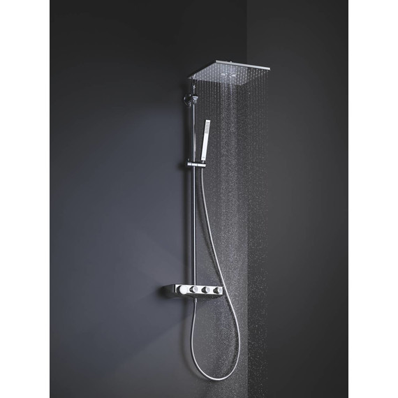 Душевая стойка с термостатом Grohe Euphoria SmartControl System 310 DUO 26508000 - 3 Душевая стойка с термостатом Grohe Euphoria SmartControl System 310 DUO 26508000 фото 3