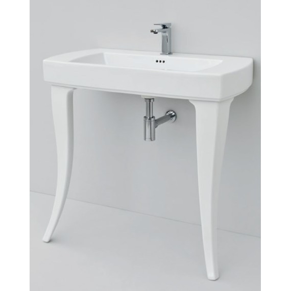 Раковина на ножках ArtCeram Jazz 90 см JZL001 01 00*1+JZC002 01 00 - 2 Раковина на ножках ArtCeram Jazz 90 см JZL001 01 00*1+JZC002 01 00 фото 2