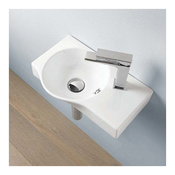 Раковина подвесная ArtCeram Lavamani Union 45 см LML001 01 00 bi фото 2