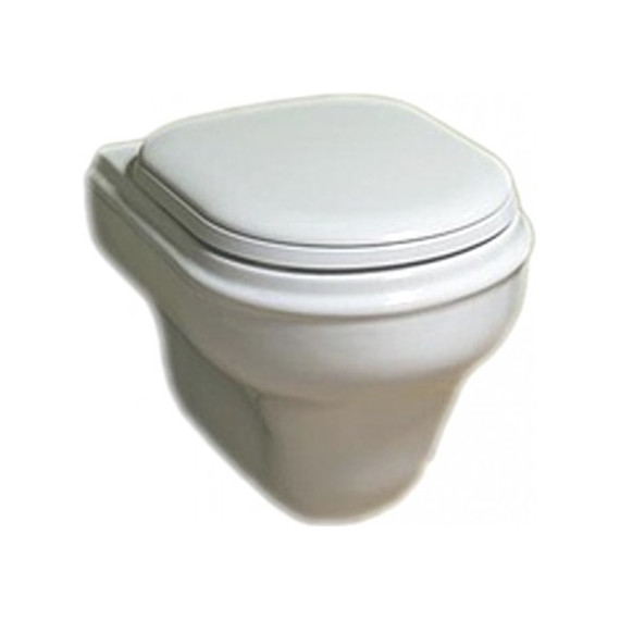 Унитаз подвесной Azzurra Charme CHVKSP000000BI с крышкой микролифт фото 3