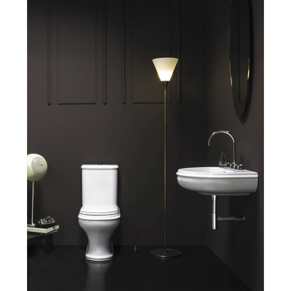 Унитаз-компакт Azzurra Charme CHVCMP000000BI с крышкой микролифт фото 5