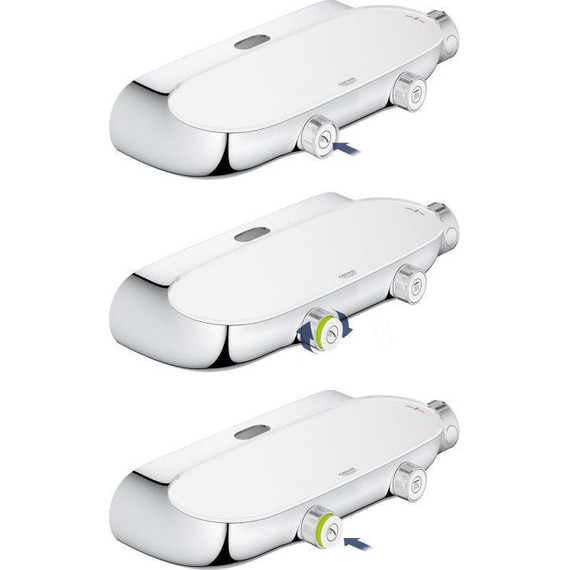 Смеситель для душа с термостатом Grohe Grohtherm SmartControl 34714000 фото 2