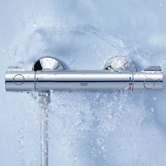 Смеситель для душа с термостатом Grohe Grohtherm 800 34558000 - 2 Смеситель для душа с термостатом Grohe Grohtherm 800 34558000 фото 2