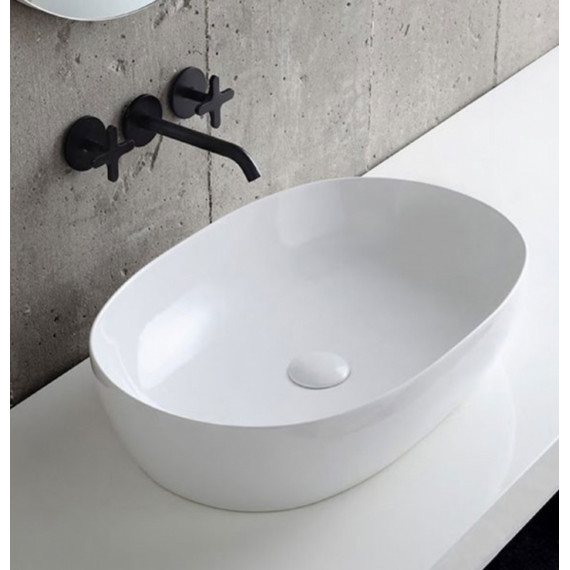 Раковина-чаша Azzurra Elegance 60 см ELLA060400C0BI - 2 Раковина-чаша Azzurra Elegance 60 см ELLA060400C0BI фото 2