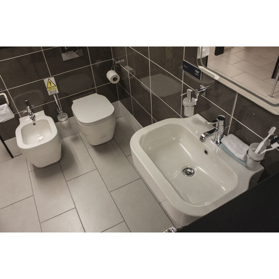 Раковина подвесная Azzurra Glaze 60 см GLZ260M/SOSP bi*1 фото 4