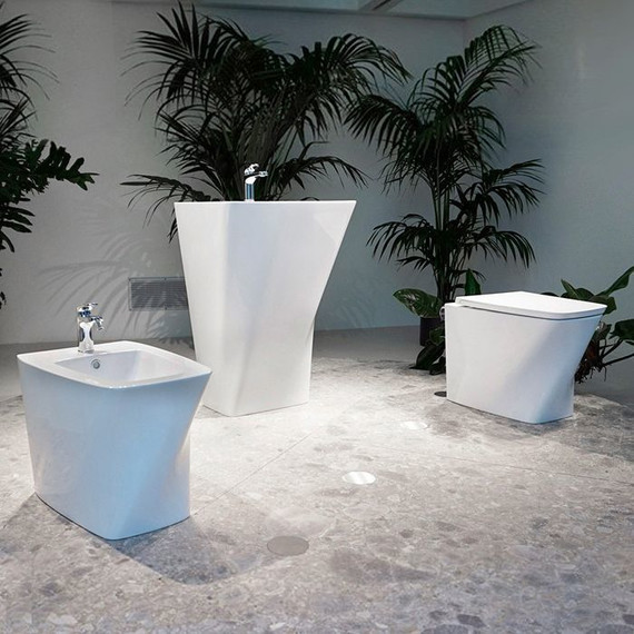 Раковина напольная Azzurra Hera 65 см HELF06343T0MBI*1 - 3 Раковина напольная Azzurra Hera 65 см HELF06343T0MBI*1 фото 3