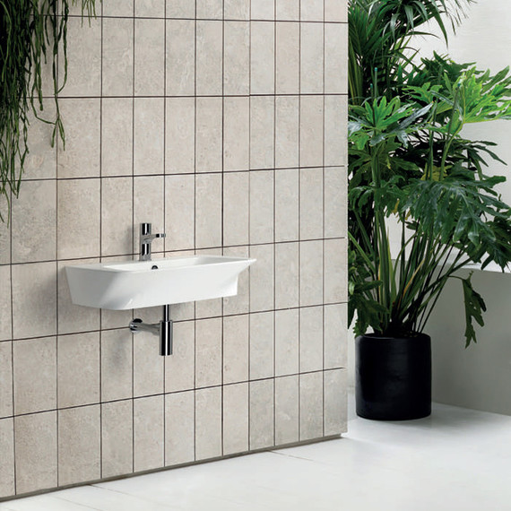 Раковина подвесная Azzurra Hera 65 см HELP06343T0MBI*1 - 2 Раковина подвесная Azzurra Hera 65 см HELP06343T0MBI*1 фото 2