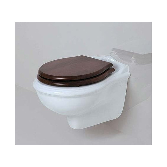 Унитаз подвесной Azzurra Jubilaeum JUVKSP000000BI с крышкой микролифт фото 3