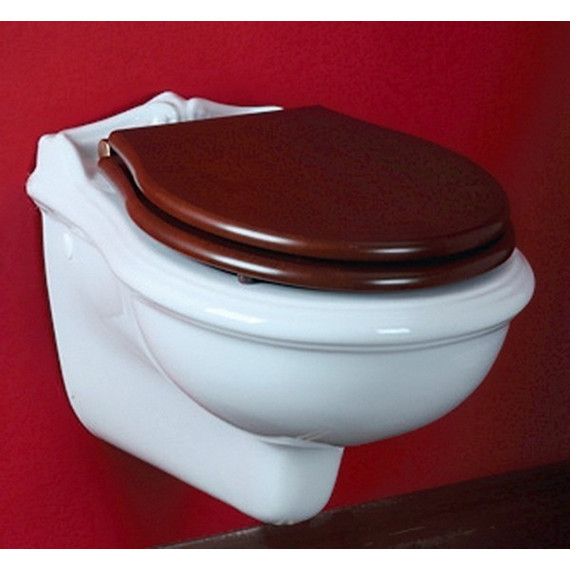 Унитаз подвесной Azzurra Jubilaeum JUVKSP000000BI с крышкой микролифт фото 4