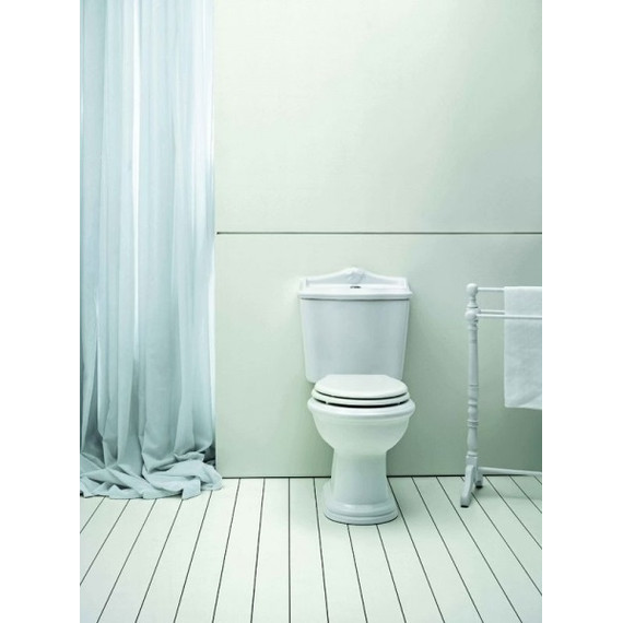 Унитаз-компакт Azzurra Jubilaeum JUVCMP000000BI с крышкой микролифт фото 4