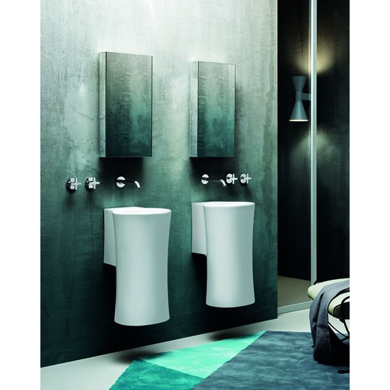 Раковина подвесная Azzurra Nativo 35 см LALS035370N0BI фото 3