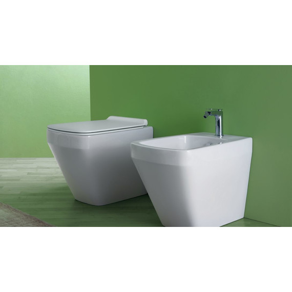 Унитаз приставной безободковый Simas Baden Baden BB01bi фото 4