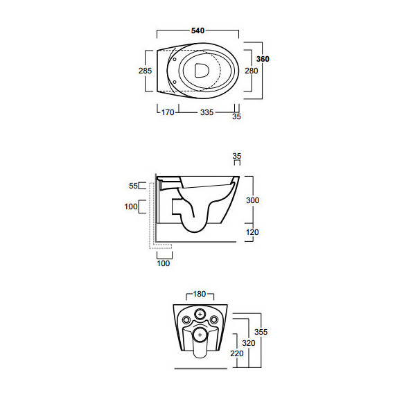 Унитаз подвесной Simas Bohemien BO18bi фото 3