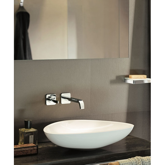 Смеситель для раковины настенный Axor Citterio E 36106000 фото 3