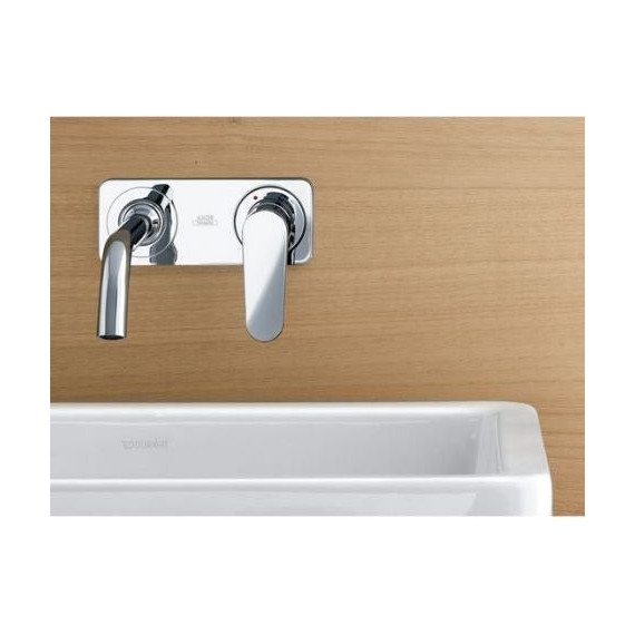 Смеситель для раковины настенный Axor Citterio M 34112000 фото 3