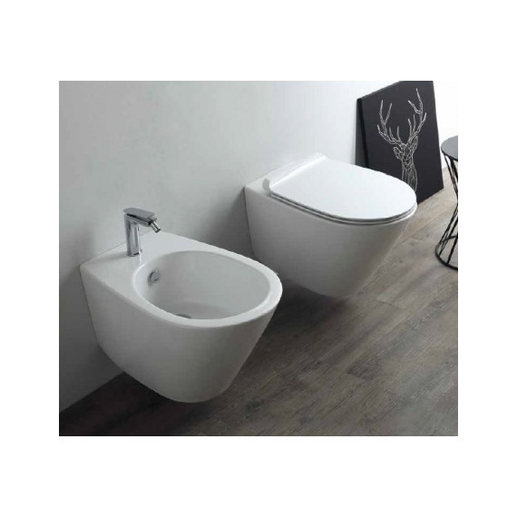 Биде подвесное Simas Gambassi GA19bi*1 - 4 Биде подвесное Simas Gambassi GA19bi*1 фото 4