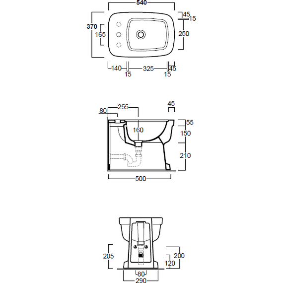 Биде напольное Simas Evolution EVO04bi*1 - 8 Биде напольное Simas Evolution EVO04bi*1 фото 8