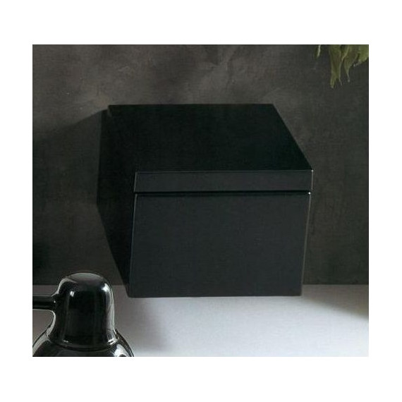 Унитаз подвесной Simas Frozen FZ18nero, Цвет производителя: чёрный фото 3