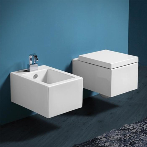 Унитаз подвесной Simas Frozen FZ18bi, Цвет производителя: белый фото 2