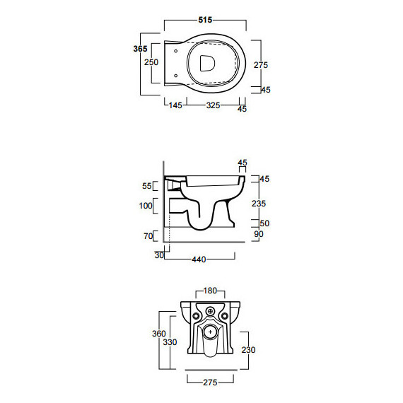 Унитаз подвесной Simas Londra LO918bi фото 4