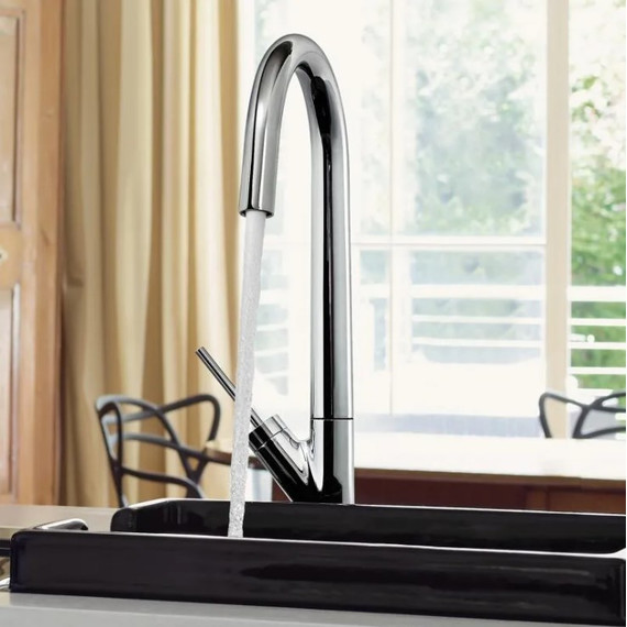 Смеситель для кухни Axor Starck 10822000 фото 4