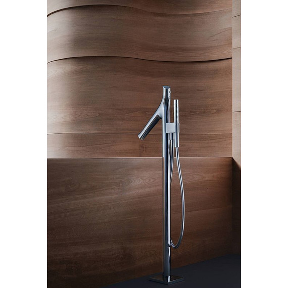 Смеситель для ванны с термостатом Axor Starck Organic 12016000 фото 4