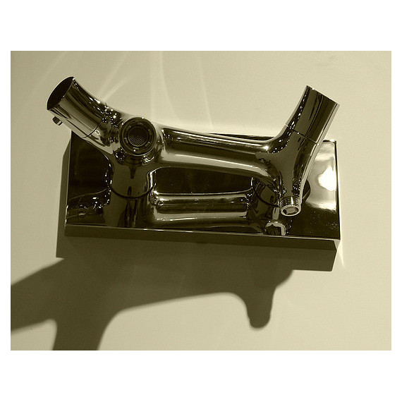 Смеситель для ванны с термостатом Axor Starck Organic 12410000 фото 5