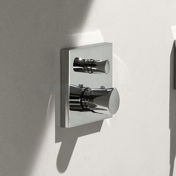 Смеситель для ванны с термостатом Axor Starck Organic 12716000 фото 2