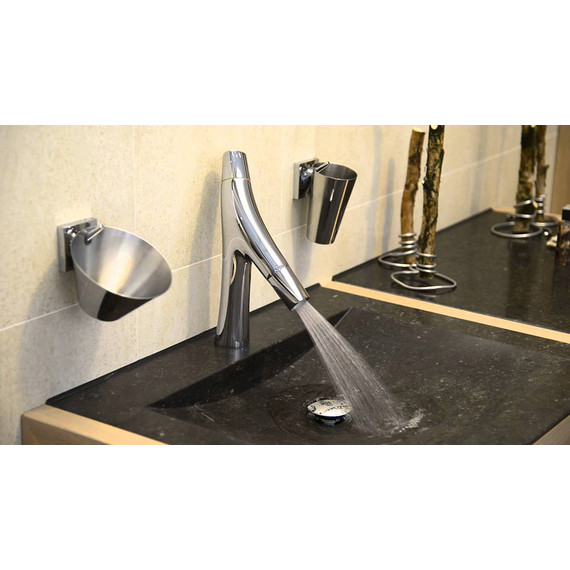 Смеситель для раковины Axor Starck Organic 12011000 фото 7