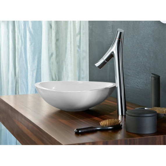 Смеситель для раковины высокий Axor Starck Organic 12013000 фото 3