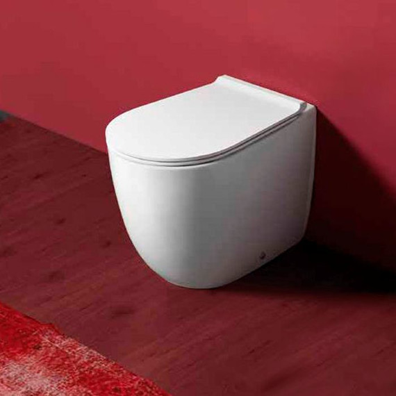 Унитаз приставной безободковый Simas Vignoni VI21bi фото 3