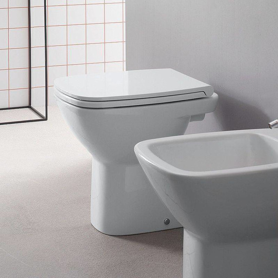 Унитаз приставной Globo Daily DA002.BI фото 3