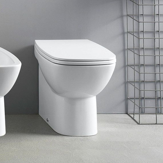 Унитаз приставной Globo Daily DA002.BI фото 4