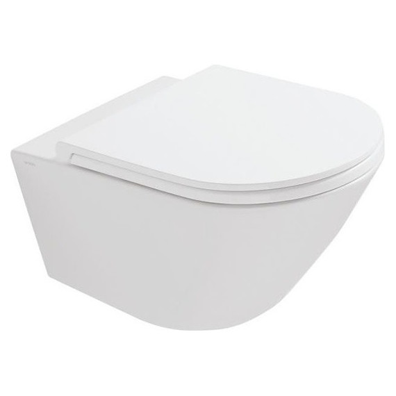 Унитаз подвесной безободковый Globo Forty3 FOS05.BI фото 