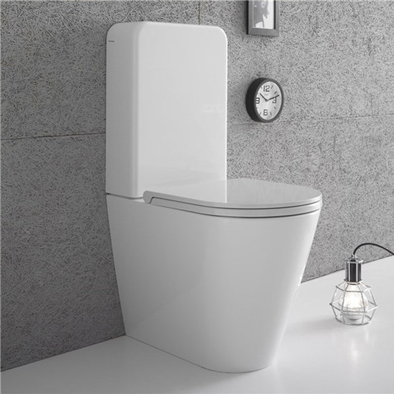 Унитаз-компакт Globo Forty3 FO003.BI, Цвет производителя: белый фото 4