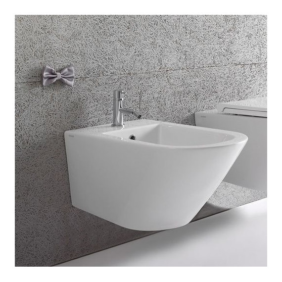 Биде подвесное Globo Forty3 FOS10.BI*1, глубина 520 мм фото 4