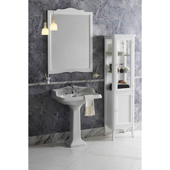 Раковина с пьедесталом Simas Arcade 75 см AR834bi*1 - 4 Раковина с пьедесталом Simas Arcade 75 см AR834bi*1 фото 4