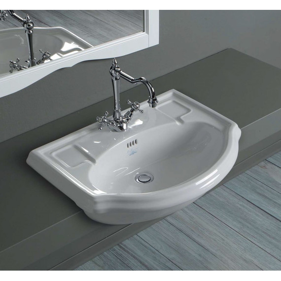 Раковина врезная на столешницу Simas Arcade 65 см AR835bi*1 фото 3