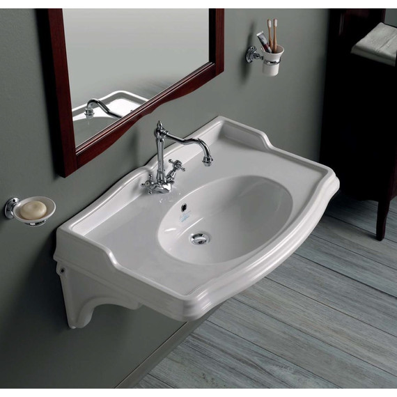 Раковина подвесная Simas Arcade 90 см AR864bi*3 - 4 Раковина подвесная Simas Arcade 90 см AR864bi*3 фото 4